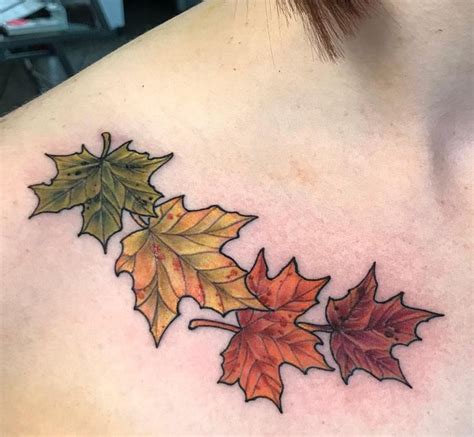 fall tattoos black and white|fall floral tattoos.